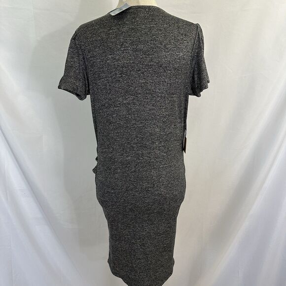 NWT Nightcap Clothing Silver Mini Wrap Dress Size 1 XS - Picture 5 of 9